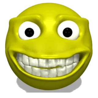 ☺️ 表情符号, 微笑, 快乐, 黄色, 脸 telegram sticker
