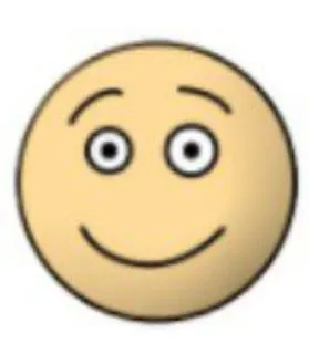 🌟 表情符号, 笑脸, 黄色, 脸, 卡通 telegram sticker