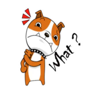 Bulldog @StikerDi telegram stickers