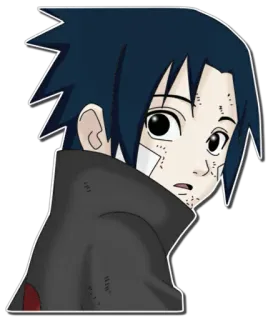 😧 Sasuke Naruto Anime, Sasuke, Naruto, Manga, Naklejka telegram sticker