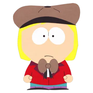 🧐 Butters Stotch South Park cartoon, butters, south park, comedy telegram sticker