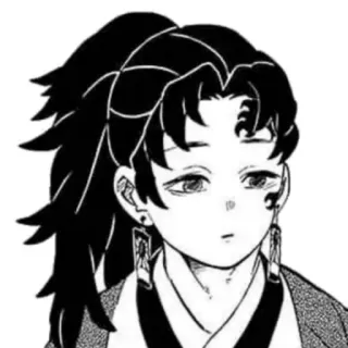 🤔 Yoriichi Tsugikuni Demon Slayer Аниме, Манга, Клинок, рассекающий демонов, Цугикуни, Йоричи telegram sticker