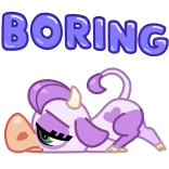 Milka telegram stickers