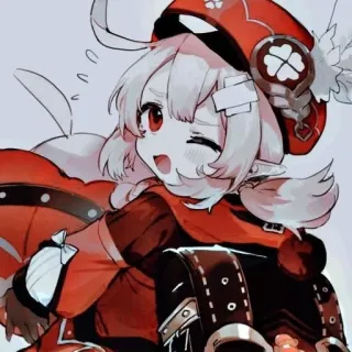 🤠 Klee Genshin Impact Anime, Gioco, Carino, Ragazza, Klee, Genshin Impact telegram sticker