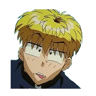 😱 Anime, Charakter, Ausdruck, Manga whatsapp sticker
