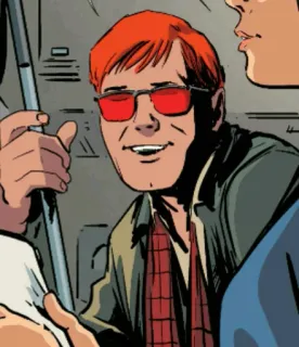 🕶 Daredevil Marvel Comics, Superhero, Matt Murdock, Devil of Hell's Kitchen telegram sticker