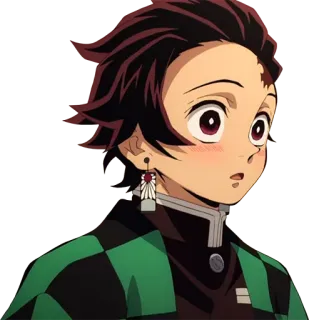 😳 Tanjiro Kamado Demon Slayer Anime, Demon Slayer, Tanjiro, Tanjiro Kamado, Manga telegram sticker