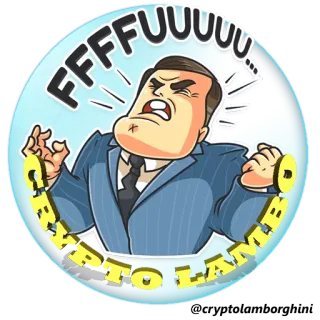 😭 FFFFFFUUUUU... dibujos animados, negocios, frustración, enfado whatsapp sticker