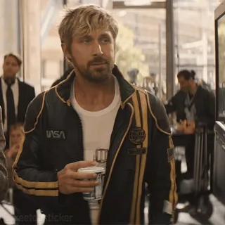 😄 Seetle Sticker người đàn ông, áo khoác, người nổi tiếng, Ryan Gosling telegram sticker