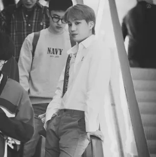 🗝 NAVY แฟชั่น, ผู้ชาย, เคป็อป, EXO, ไค telegram sticker