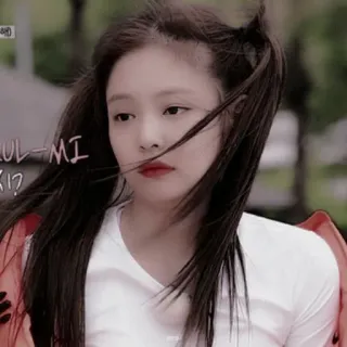 🤿 UL-MI coreano, mujer, K-pop, Ulmi whatsapp sticker