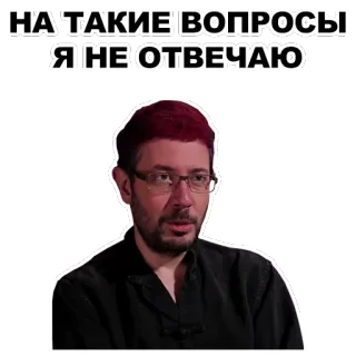 🙊 НА ТАКИЕ ВОПРОСЫ Я НЕ ОТВЕЧАЮ telegram sticker