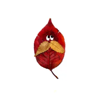 Autumn rain telegram stickers