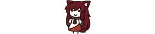😀 Anime, Kat, Personage, Leuk, Cartoon, Kawaii telegram sticker