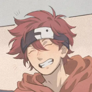 😊 Anime, Mangá, Desenho animado, Ilustração, Personagem, Retrato telegram sticker