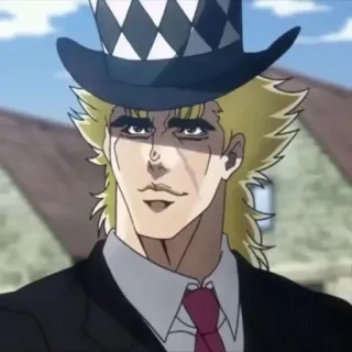 Jojo anime moment :: @fStikBot telegram stickers