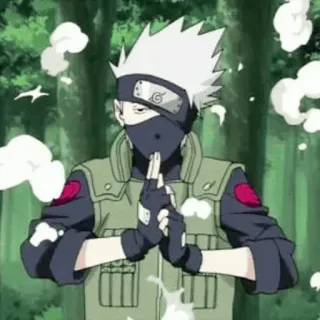 ⚡️ Kakashi Hatake Naruto kakashi, naruto, anime, ninja, manga, character telegram sticker