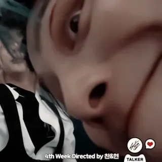 🦊 4th Week Directed by 찬&인 k-pop, réalisateur, orateur whatsapp sticker