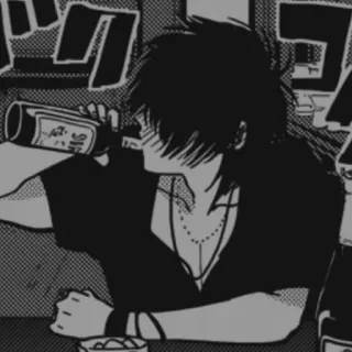 ⚓️ anime, drinking, manga, bar, liquor, alcohol telegram sticker