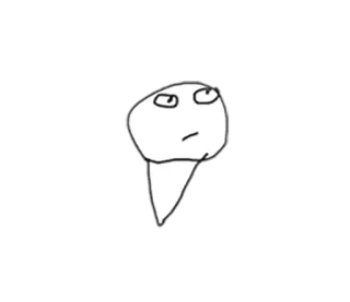 😐 Meme, Lustig, Comic, Zeichnung, Internet Meme, Ausdruck whatsapp sticker