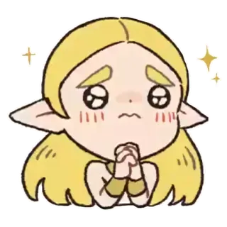 🥺 Zelda The Legend of Zelda zelda, llorando, suplicando, princesa, videojuego telegram sticker