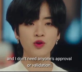 💁 and I don't need anyone's approval or validation. whatsapp sticker