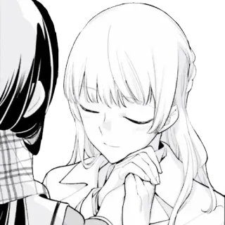 😊 Anime, Manga, Chica, Persona, Ilustración, Dibujo telegram sticker