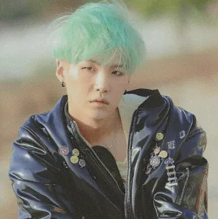 🌃 Suga Suga, BTS, K-pop, singer, music, idol telegram sticker