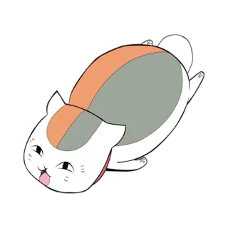 🙃 猫, 動物, 可愛い, 漫画 telegram sticker