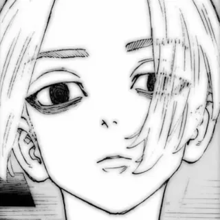 🗝 Manjiro Sano Tokyo Revengers Manjiro Sano, Mikey, Tokyo Revengers, anime, manga, character telegram sticker