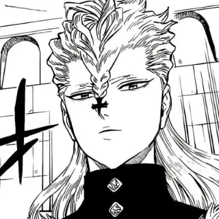 🌟 Yuno Black Clover Аниме, Манга, Чёрный клевер, Юно telegram sticker