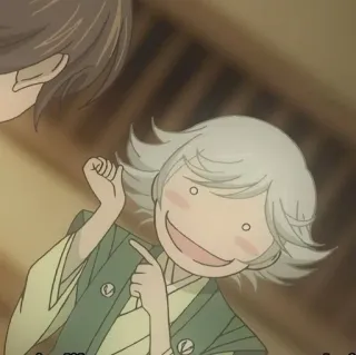 😥 Tomoe Kamisama Kiss Tomoe, Kamisama Kiss, Anime, Vosgeest, Manga telegram sticker