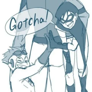 ♟ Gotcha! whatsapp sticker