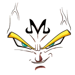 😠 Majin Buu Dragon Ball Z Маджин Бу, Dragon Ball Z, Аниме, Стикер telegram sticker