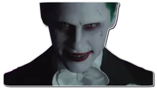 😈 Joker villain, clown, DC Comics, criminal, psychopath telegram sticker