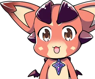 😀 만화, 애니메이션, 괴물, 귀여운, 카와이, 동물 telegram sticker