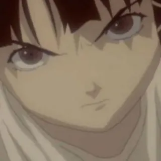 😠 Lain Iwakura Serial Experiments Lain Anime, Personnage, Lain, Lain Iwakura, Serial Experiments Lain whatsapp sticker