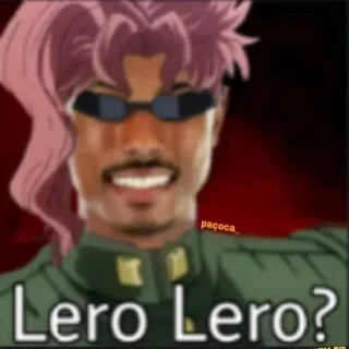 😀 Lero Lero? telegram sticker