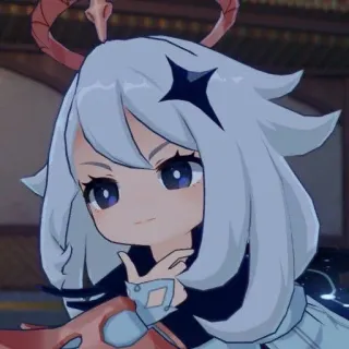😏 Paimon Genshin Impact Paimon, Genshin Impact, anime, video game, character, mascot telegram sticker