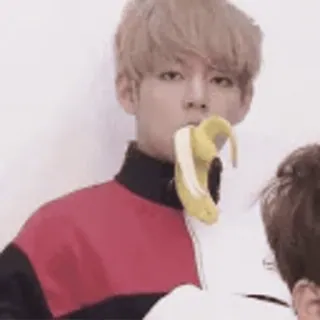 🍌 persona, banana, cibo, ritratto telegram sticker