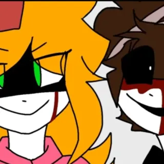 😢 cartoon, violence, blood, gore telegram sticker