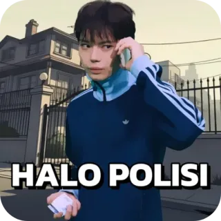 💇 HALO POLISI telegram sticker