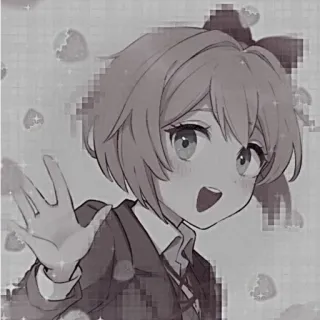 🍓 anime, girl, cartoon, cute telegram sticker