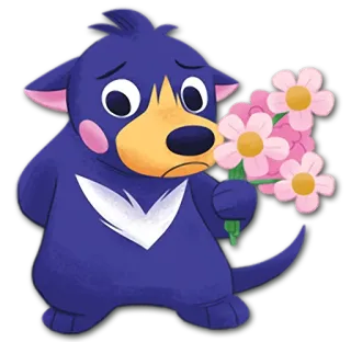 💐 Hoạt hình, Động vật, Buồn, Hoa, Dễ thương telegram sticker