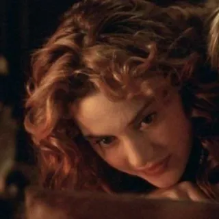 😐 Rose DeWitt Bukater Titanic Róża, Titanic, Kate Winslet, Film, Postać telegram sticker