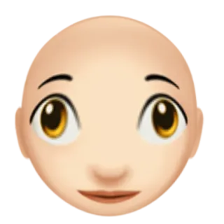 👩‍🦲 whatsapp sticker