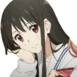 😀 A Silent Voice Anime, Fofo, Garota, Personagem, A Silent Voice, Kawaii telegram sticker