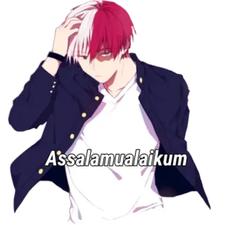 @luxiever's - Todoroki telegram stickers