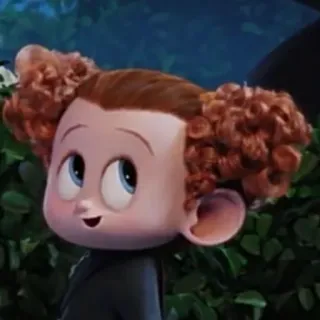 😊 Dennis Loughran Hotel Transylvania Dennis, Hotel Transilvânia, Personagem de desenho animado, Filme de animação, Vampiro, Criança telegram sticker