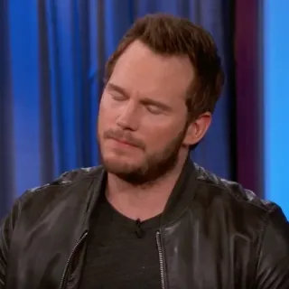 🐁 Chris Pratt Chris Pratt, aktor, potret, selebriti, pria telegram sticker